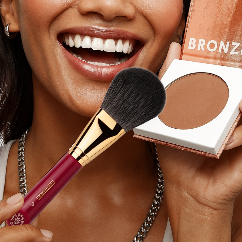 Cọ Phủ Phấn/Bronzer/Má Hồng CHICHODO Blush & Bronzer Brush C101